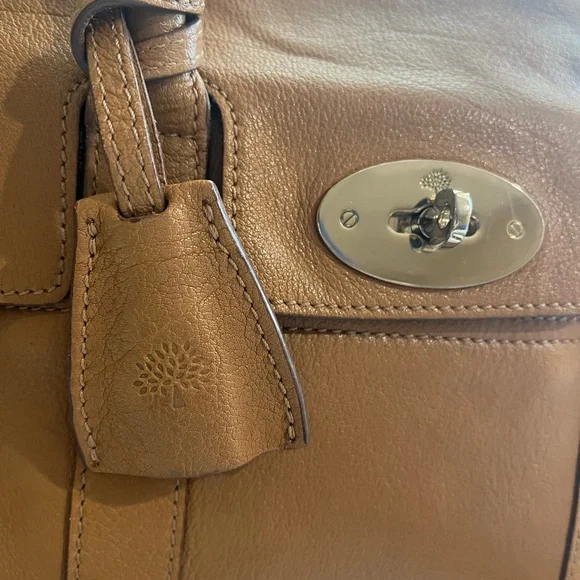 MULBERRY SMALL TAN BAYSWATER SATCHEL - Picture 3 of 16